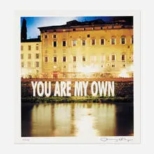 You Are My Own by Jenny Holzer, 2002, c-print, sold Jul 2021