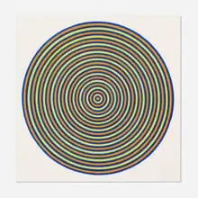 Tadasky, Untitled B-150, 1964, acrylic on canvas