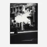 Robert Rauschenberg, New York, 1980, gelatin silver print