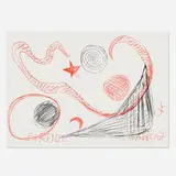 Firenze by Alexander Calder, 1967, lithograph in colors, sold Jul 2021