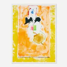 Solar Imp by Helen Frankenthaler, 2001, screenprint in colors, sold Jul 2021