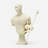 Kehinde Wiley, St. Francis of Adelaide, 2007, cast marble dust, resin