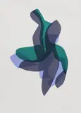 Helaine Blumenfeld, Untitled, b.1942) 'Tango' lithograph in colours