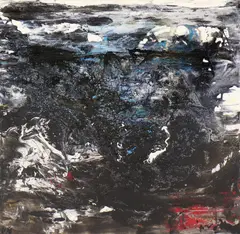 Tayler, Untitled, oil on canvas 90 x 90cm