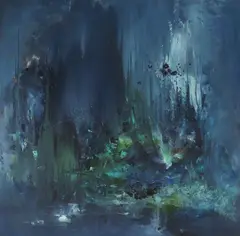 Tayler, Untitled, oil on canvas 90 x 90cm
