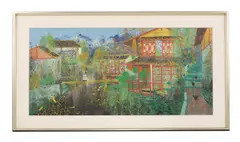 Fang Xiang, Untitled, ink and colour on paper