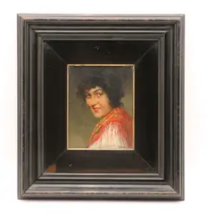 Franz Obermüller, Untitled, oil on canvas panel