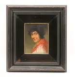 Franz Obermüller, Untitled, oil on canvas panel