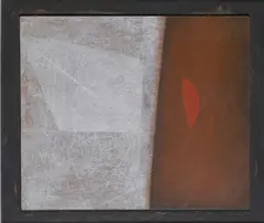 Untitled by John Wells, oil on board, sold Nov 2008