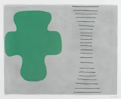 William Scott R.A., Odeon Suite 5, Lithograph, 1966