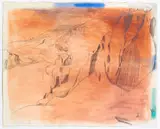 Wilhelmina Barns-Graham, Palinure Campagna (Red Canyon)