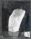 Peter Lanyon, White Boat Leaving, oil on board