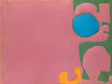 Patrick Heron, Violet with dull Green, Manganese and Yellow