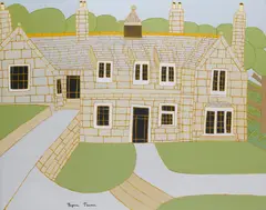 Bryan Pearce, Little Park Owles, oil on board