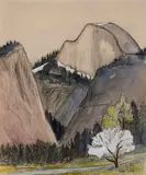 Gene Kloss, Half Dome, Yosemite