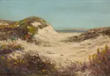 Louis H. Richardson, Summer Sand Dunes, 1916, oil on canvas