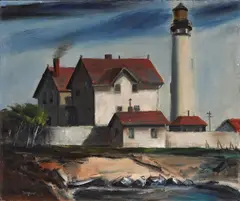 Louis Siegriest, Pigeon Point, 1940, oil on canvas