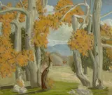 Ralph William Holmes, A View through the Trees
