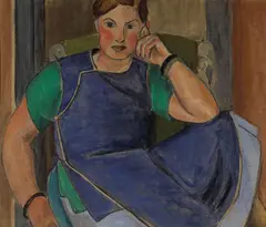 Ruth Cravath, Portrait of Dorr Bothwell, 1923, oil on board