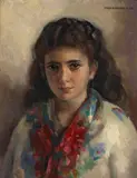 John Hubbard Rich, Maria, oil on canvas