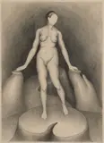 Henrietta Shore, Edward Weston, circa 1927; Nude, circa 1922 (2), first