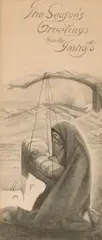 Joseph Imhoff, Seasons Greetings from the Imhofs, pencil on paper on board