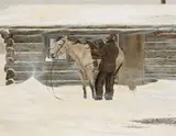 Gordon Phillips, When the Wind Blows Cold (No. 172), oil on canvas