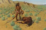 Ernest Berke, The Death Song, 1973, oil on canvas