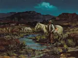 Olaf Wieghorst, The Evening Roundup