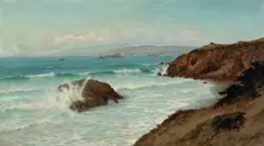 Charles Dorman Robinson, Entrance to the Golden Gate, 1884, oil on canvas