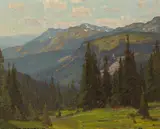 William Wendt, Sierra Landscape