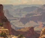 The Grand Canyon by Edgar Alwin Payne, oil on canvas, offered Nov 2008
