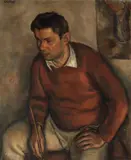 Robert Philipp, Portrait of Robert Brackman, 1931, oil on canvas