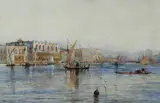 Edmund Darch Lewis, View of the Bacino di San Marco, Venice