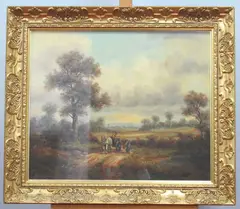 Charles Ross, Horse and Cart on a...