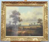 Charles Ross, Horse and Cart on a...