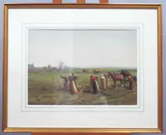 The Gleaners,... by John Atkinson, sold Dec 2025