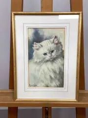 Minnie Rosa Bebb, Study of a White...
