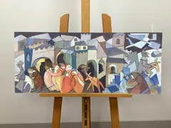 Arr Colin Dent, *ARR Carnival, acrylic