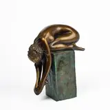 Bruno Bruni, La Spina, 1999, Bronze, braun und grün patiniert, teilweise poliert