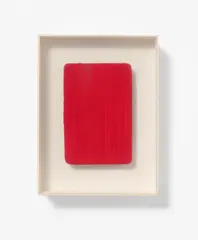 Yves Klein, Monochrome Rouge (M66), 1957, Mischtechnik auf Hartfaser