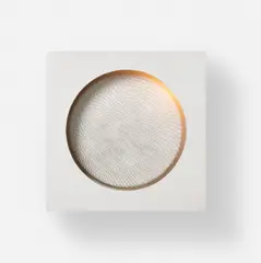 "Lichtkasten" by Günther Uecker, 1966, Eingeschlagene Nägel und weiße Farbe auf Leinwand, auf Holzscheibe. In Holzkasten, weiß gefasst. Beleuchtet und elektrif, sold Dec 2025