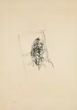 Alberto Giacometti, Tête de Femme, Radierung auf BFK RIVES (Wasserzeichen)