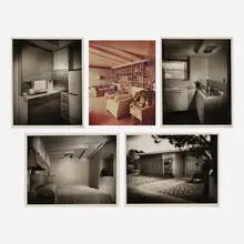 Maynard L. Parker, Book of original stamped photographs, gelatin silver print, chromogenic print, photo album