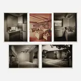 Maynard L. Parker, Book of original stamped photographs, gelatin silver print, chromogenic print, photo album