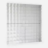 James Seawright, Mirrors XVI, 1987-1988, mirror, plaster, fiberglass