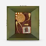 Max Hooper Schneider, Accidental Menagerie sub-9, 2015, mixed media, acrylic tray, polymer resin, aluminum construction, custom hardware