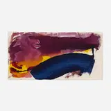 Friedel Dzubas, Untitled, 1989, acrylic on canvas mounted to linen board