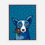 Paper, Ribbons and Me by George Rodrigue, 2000, screenprint in colors, sold Dec 2022