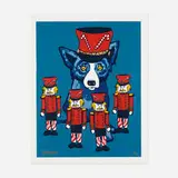 Soldier Boy by George Rodrigue, 2000, screenprint in colors, sold Dec 2022